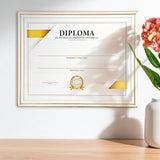 Porta Documento, Color Beige y Blanco