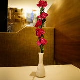 Vara con Flor Artificial, Color Fucsia