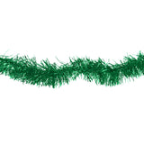 Guirnalda Navideña de Tinsel, 1.3 m, Color Verde