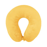 Almohada de Viaje, Color Amarillo, Ergonómica