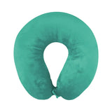 Almohada de Viaje, Color Verde, Ergonómica
