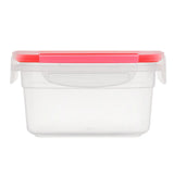 Contenedor Hermético de Plástico, Color Naranja, 430 ml