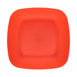 Tazón Cuadrado de Plástico, Color Rojo
