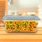 Contenedor de Plástico, Tapa Gris, 250 ml