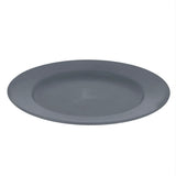 Plato de Plástico, Color Gris, Redondo