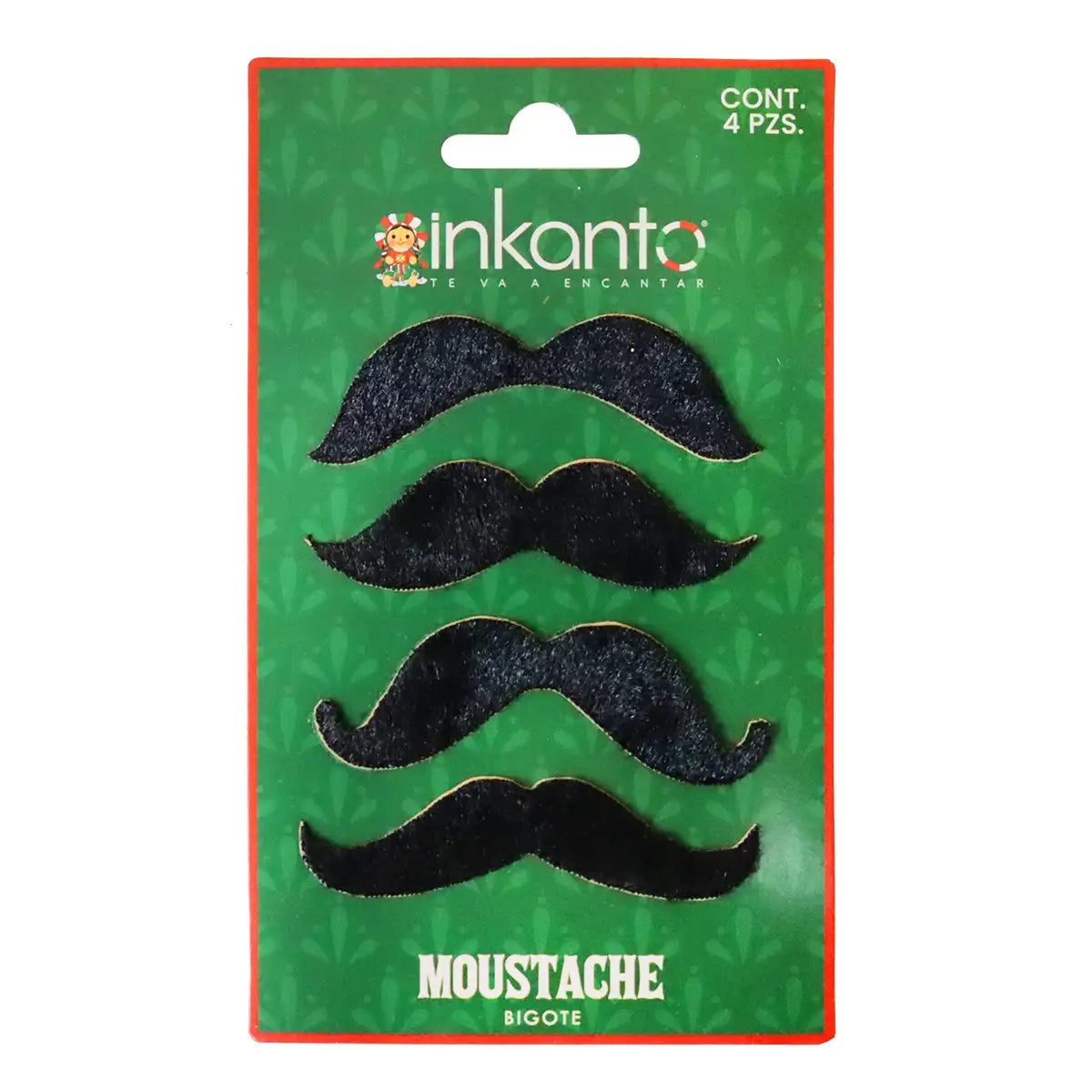 Bigote, 4 pzas