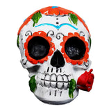 Catrina, Flores, Figura de Cerámica