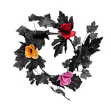 Corona de Halloween, Color Negro