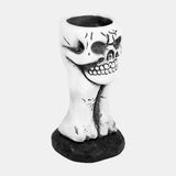 Calavera, Portavela, Color Blanco