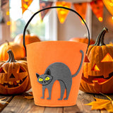 Gato, Cubeta de Fieltro para Dulces