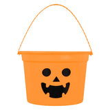 Cubeta de Plástico para Dulces, Color Naranja