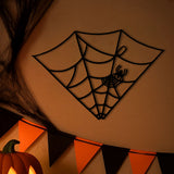 Telaraña, Decoración Colgante, Color Negro