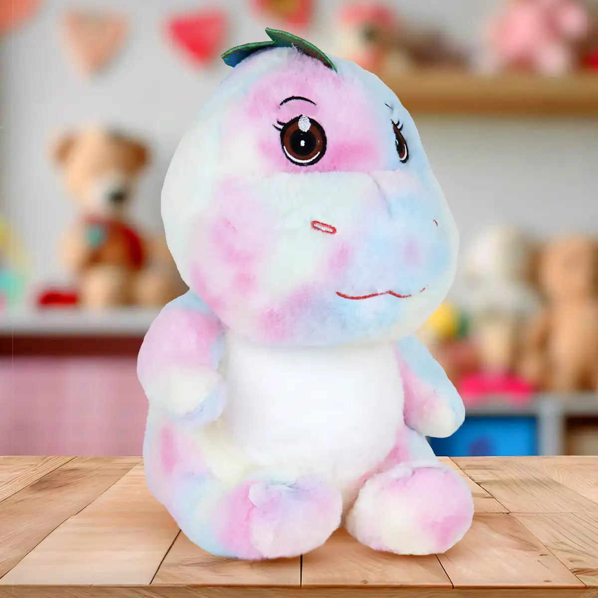 Dinosaurio, Peluche, Color Azul