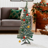 Árbol de Navidad, Diseño Nevado, 90 cm
