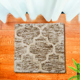 Tapete Cuadrado, Color Beige