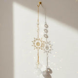Atrapasol Decorativo de Cristal, Diseño Sol, Room2Room