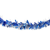 Guirnalda Navideña, Color Azul, Tinsel