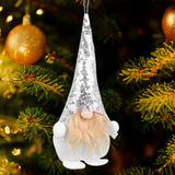 Ornamento, Gnomo Navideño, Color Blanco