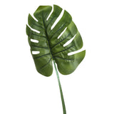 Hoja Monstera, Artificial, 2 pzas