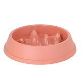 Plato Antiansiedad para Mascotas, Color Rosa