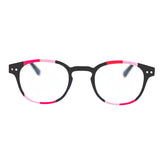 Lentes de Lectura con Estuche, Color Negro y Rosa, +2.50
