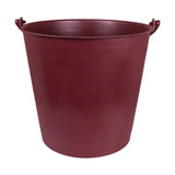 Cubeta de Plástico, Color Vino, 13 L