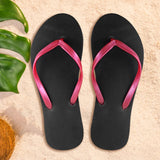 Sandalias, Color Negro y Rosa, Talla 24