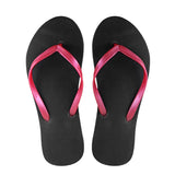Sandalias, Color Negro y Rosa, Talla 24