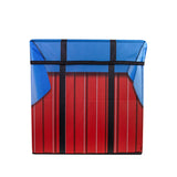 Mega Pack de 8 Cajas Organizadoras color Rojo con Azul, Inkanto