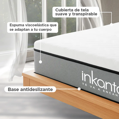 Colchón Memory Foam, King Size