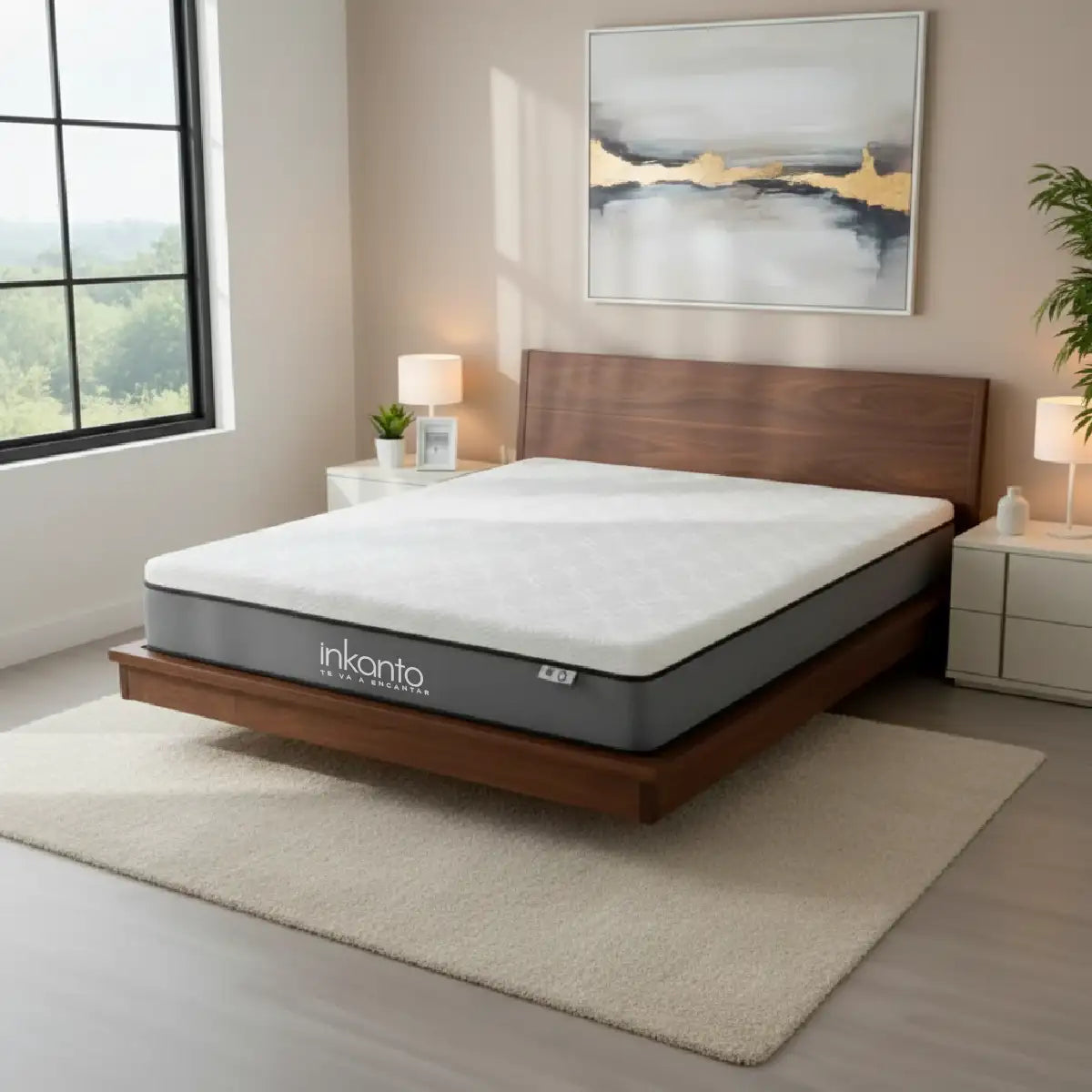 Colchón Memory Foam, King Size