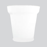 Florero de Cristal Blanco