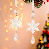 Adorno de Árbol Navideño de Plástico, 2 pzas