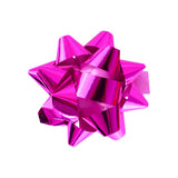 Mini Moños para Regalo, 12 pzas, Color Fucsia
