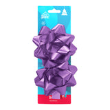 Moños para Regalo, 2 pzas, Color Lila
