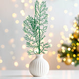 Rama Decorativa, Glitter, Color Verde, 70 cm