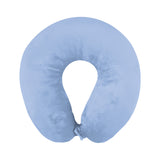 Almohada de Viaje Ergonómica, Color Azul Grisáceo