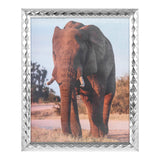 Portarretratos Elefante, Color Plata, 20x25cm