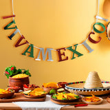 Viva México, Banner Metálico para Fiestas Patrias