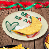 México Mi Amor, Platos de Cartón, 8 pzas