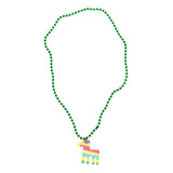 Collar con Decoración Piñata, Color Verde