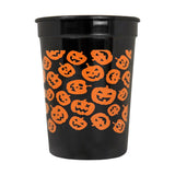 Set de Vasos de Halloween, Color Negro y Naranja, 5 pzas