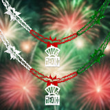 Guía Colgante con Diseño, Fiestas Patrias
