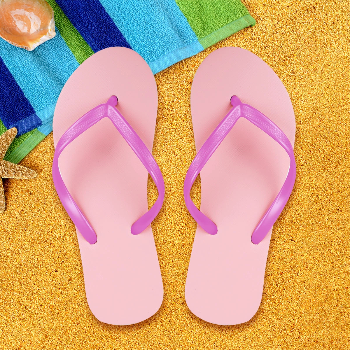 Sandalias, Color Rosa, Talla 24