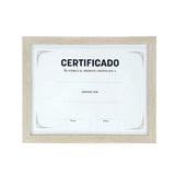 Portadocumentos con Marco Color Beige