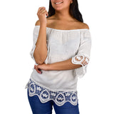Blusa Casual para Dama color Blanco