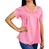 Blusa para Dama Palo de Rosa