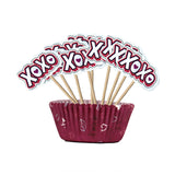 Encantador Set de 24 Capacillos para Cupcake
