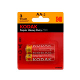 Batería Kodak Carbón AA, 2 piezas