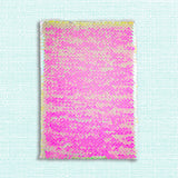 Cuaderno de Lentejuela Color Rosa con Diseño